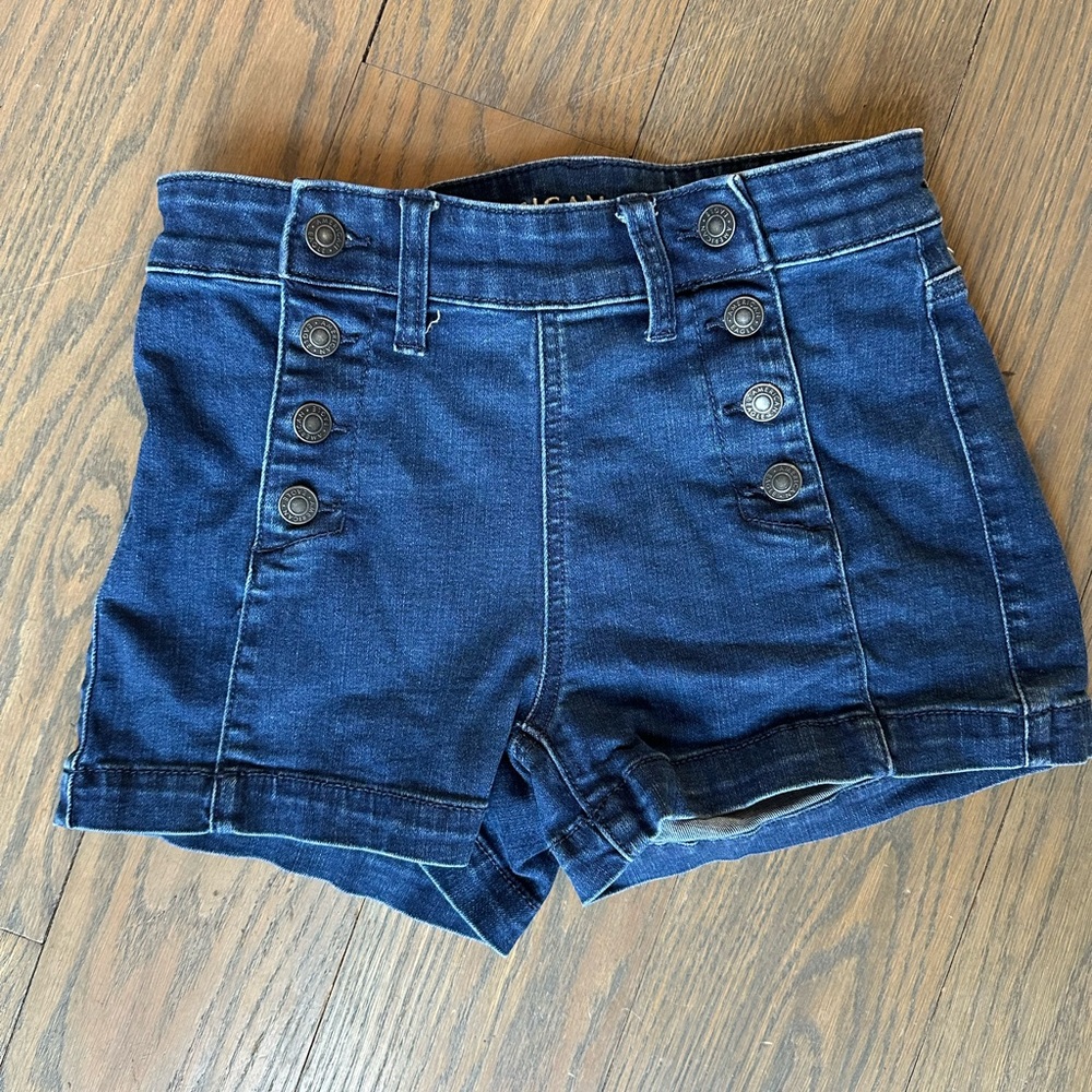 American Eagle Super Stretch Size 4 Denim Shorts